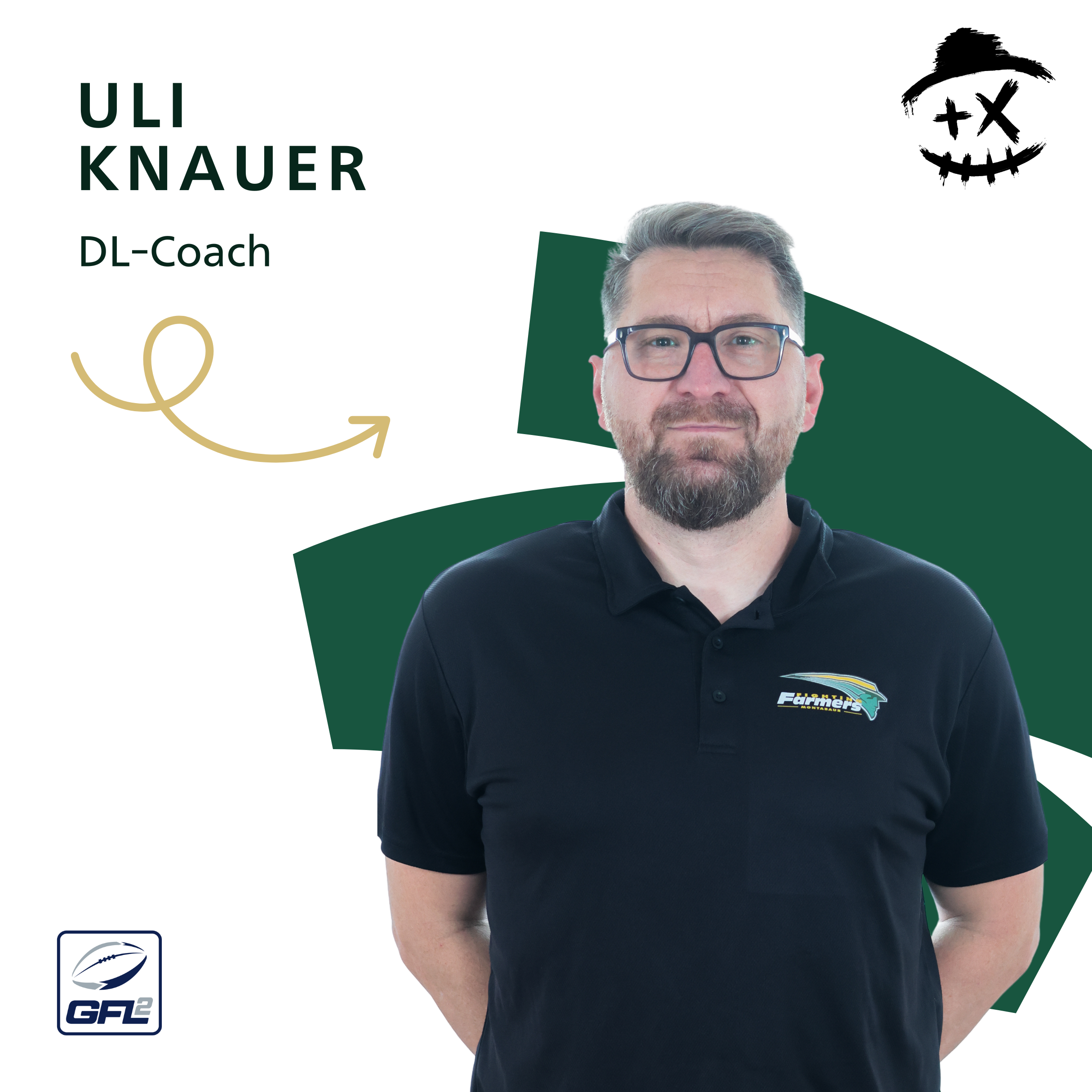 Uli Knauer (DL-Coach Fighting Farmers Montabaur, Seniors)