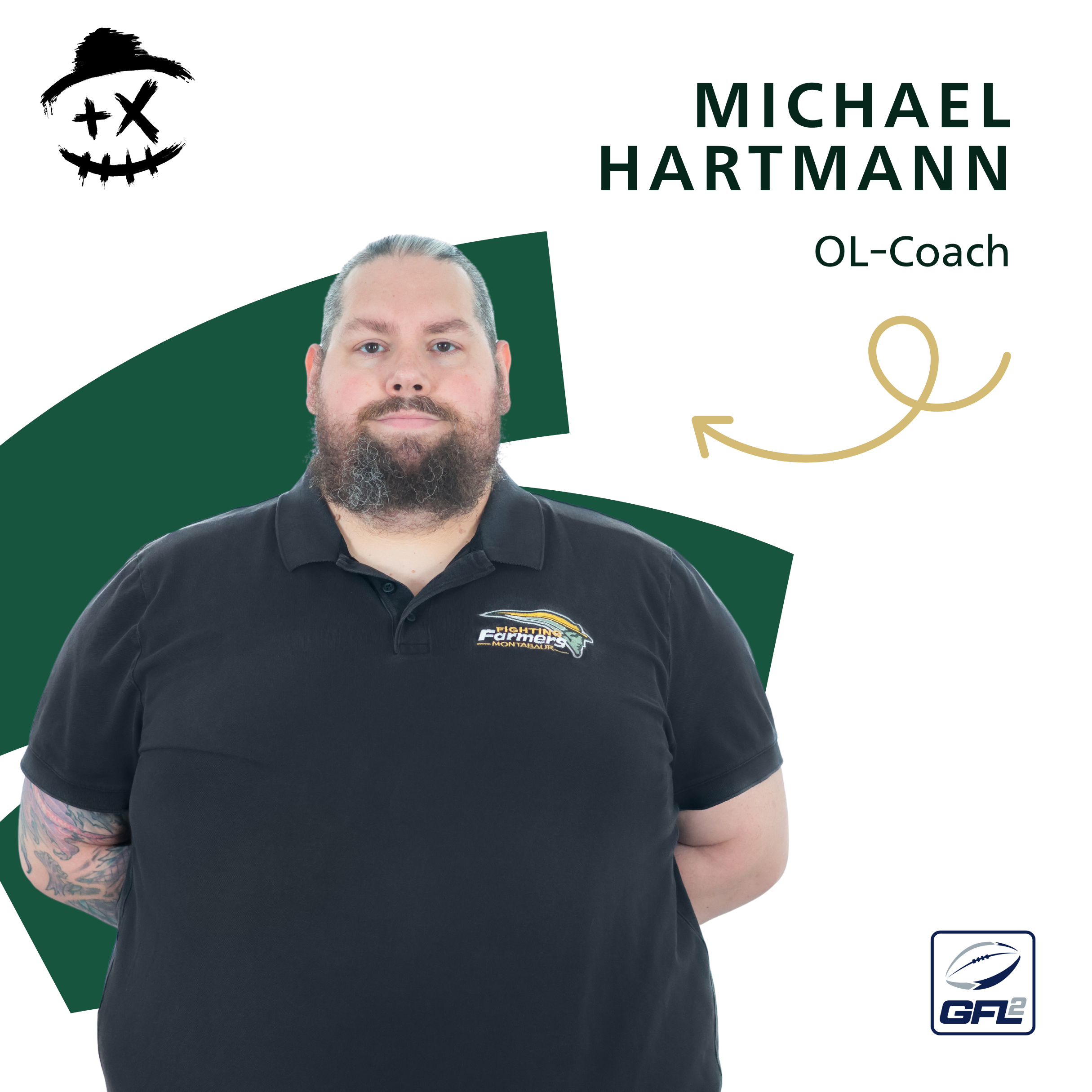 Michael Hartmann (OL-Coach Fighting Farmers Montabaur, Seniors)