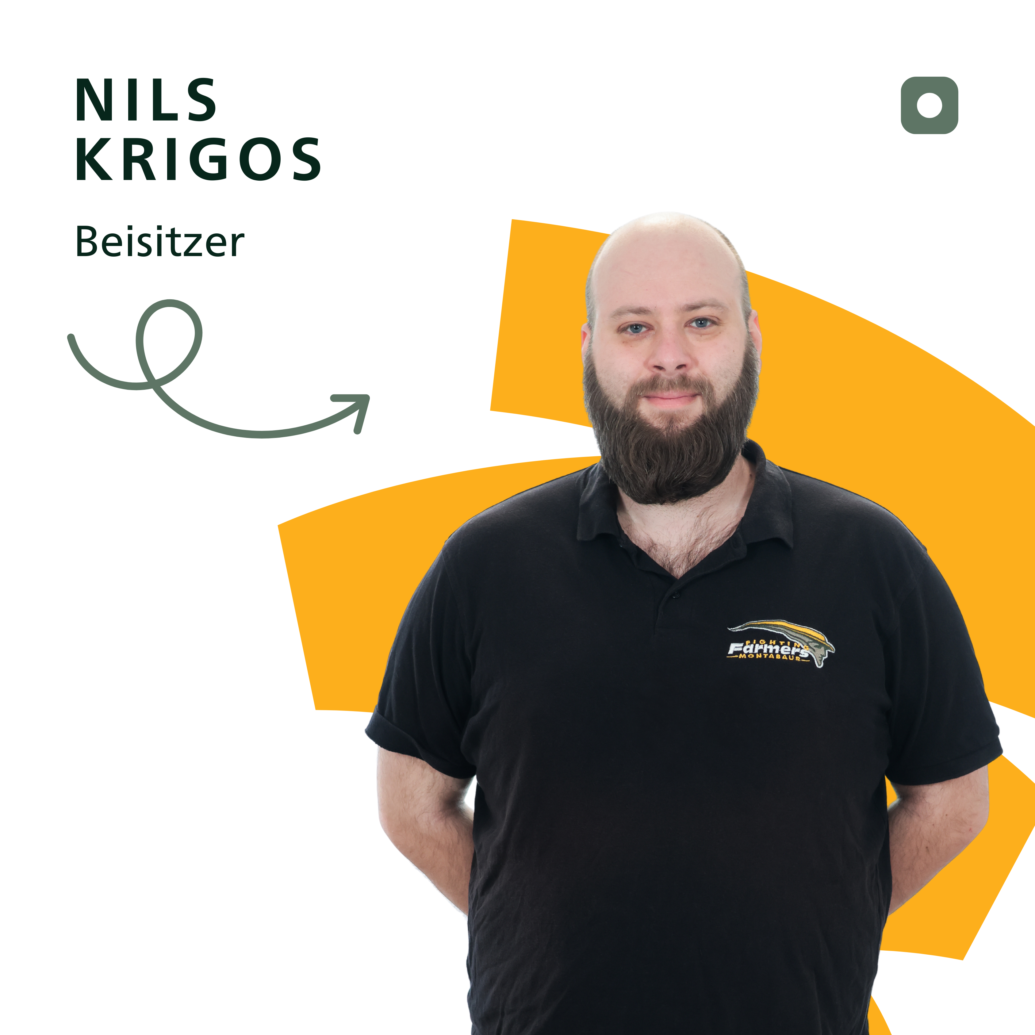 Nils Krigos (Beisitzer Fighting Farmers Montabaur)