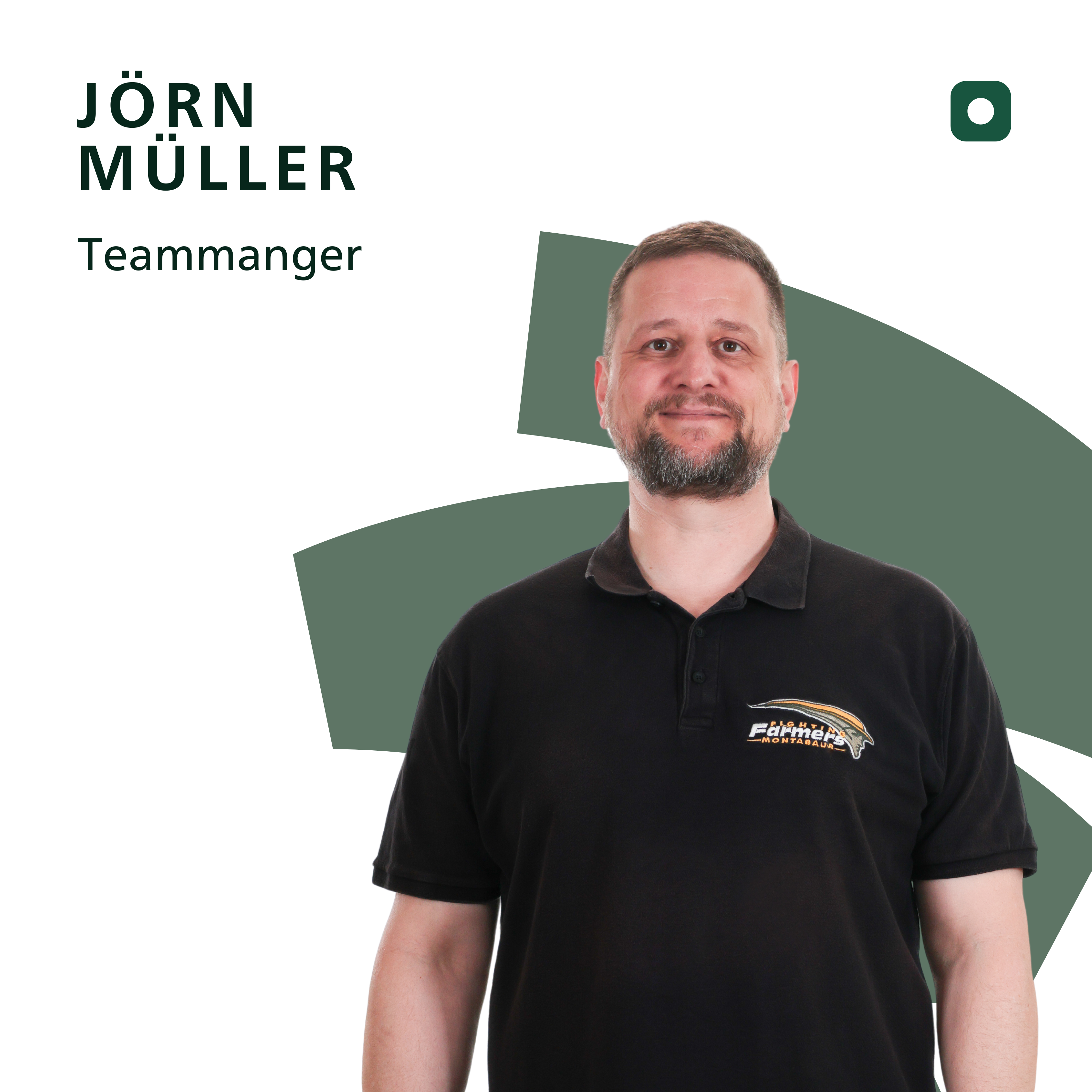 Jörn Müller (Teammanger Fighting Farmers Montabaur, Flag)