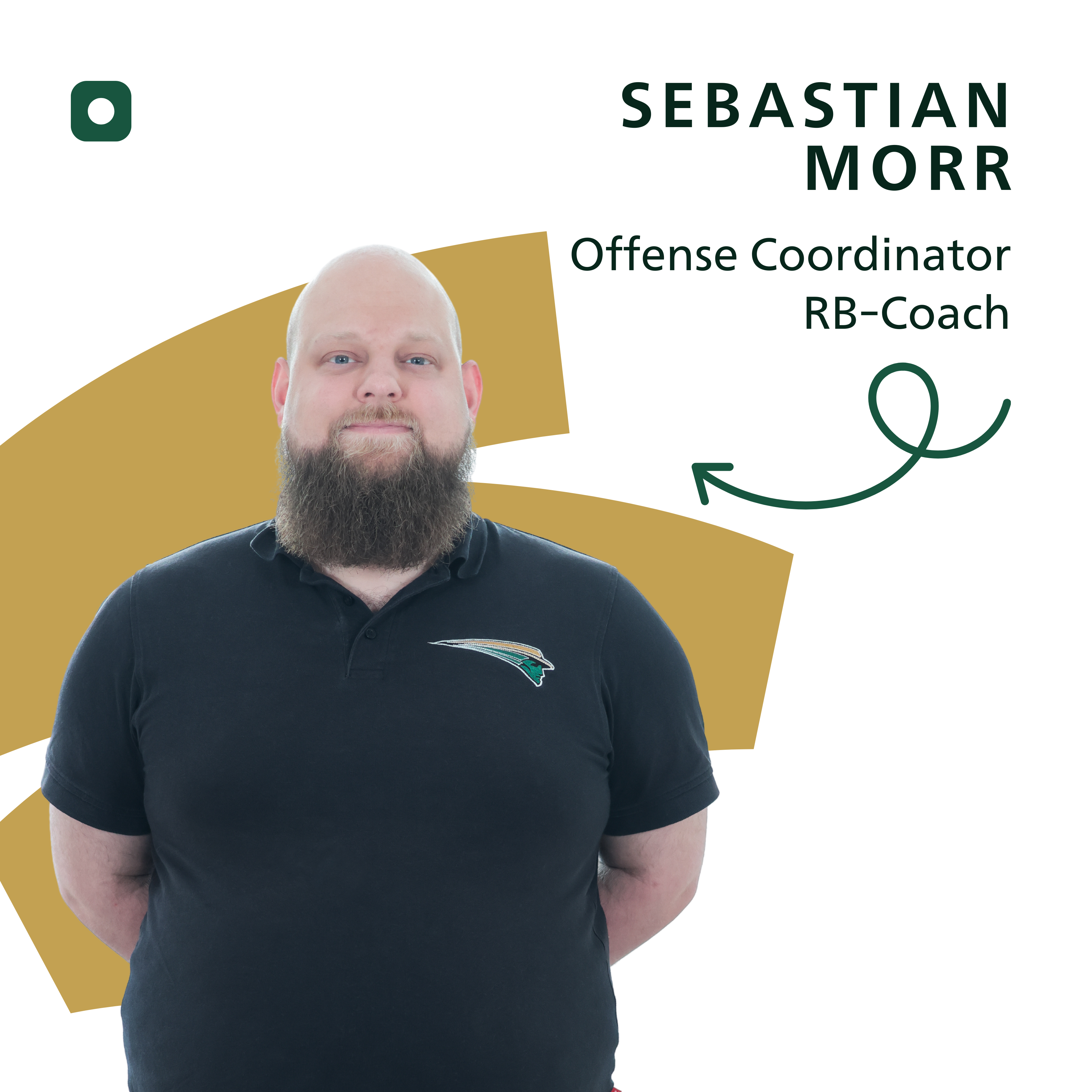 Sebastian Morr (Offense Coordinator/RB-Coach Fighting Farmers Montabaur, U16/U19)