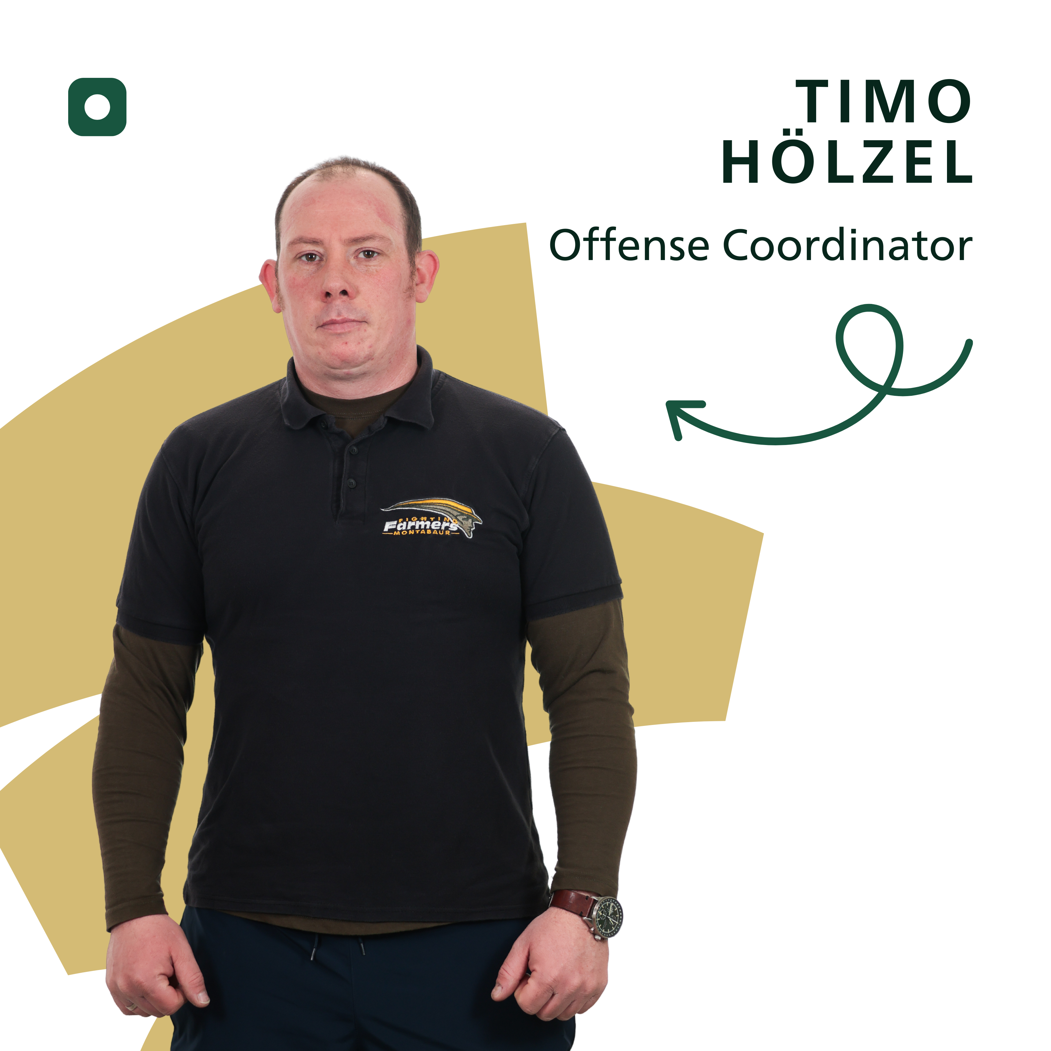 Timo Hölzel (Offense Coordinator Fighting Farmers Montabaur, U13)