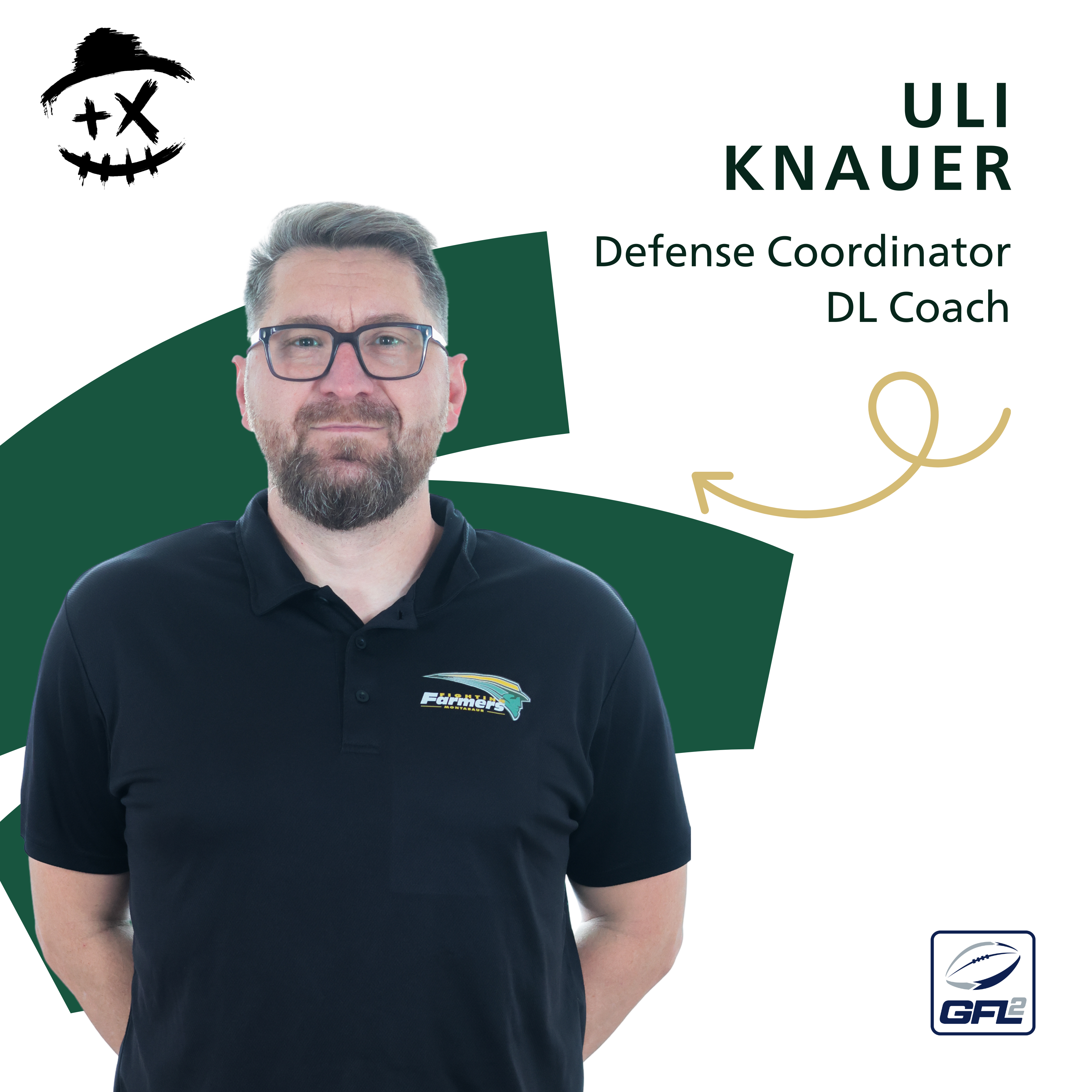 Uli Knauer (Defense Coordinator & DL Coach Fighting Farmers Montabaur, Seniors)