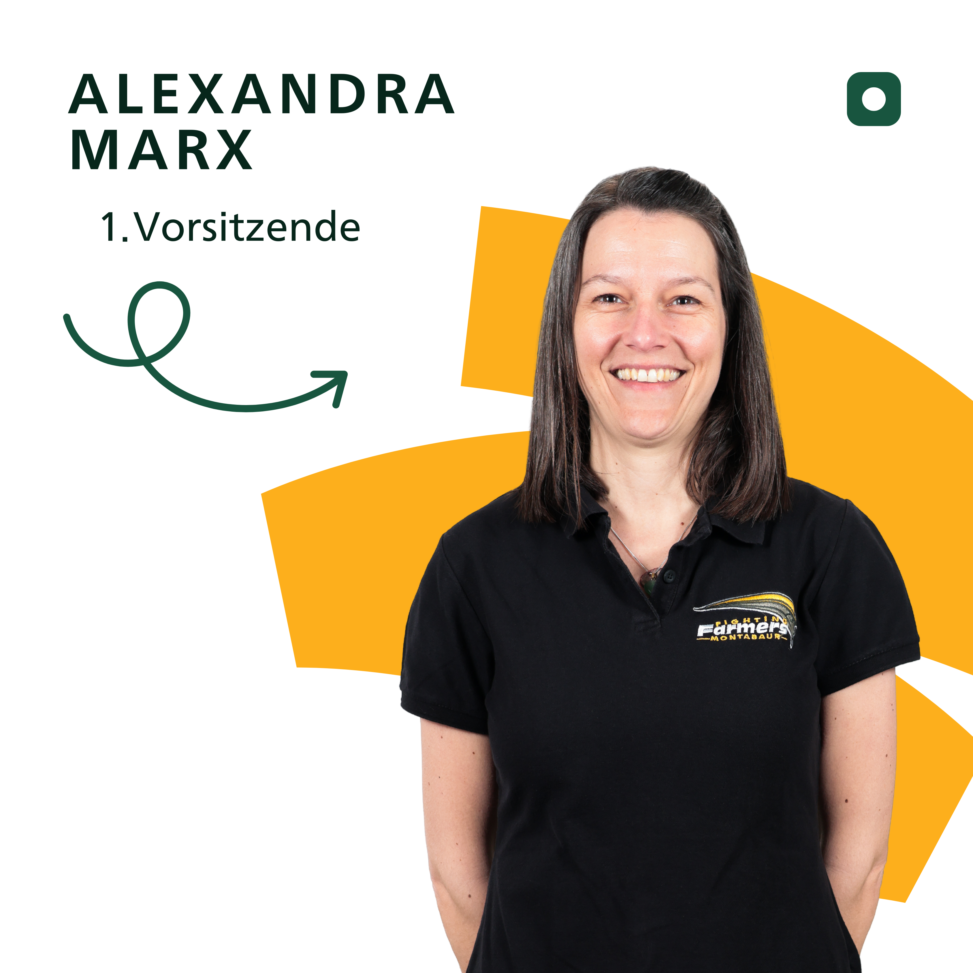 Alexandra Marx (1. Vorsitzende Fighting Farmers Montabaur)