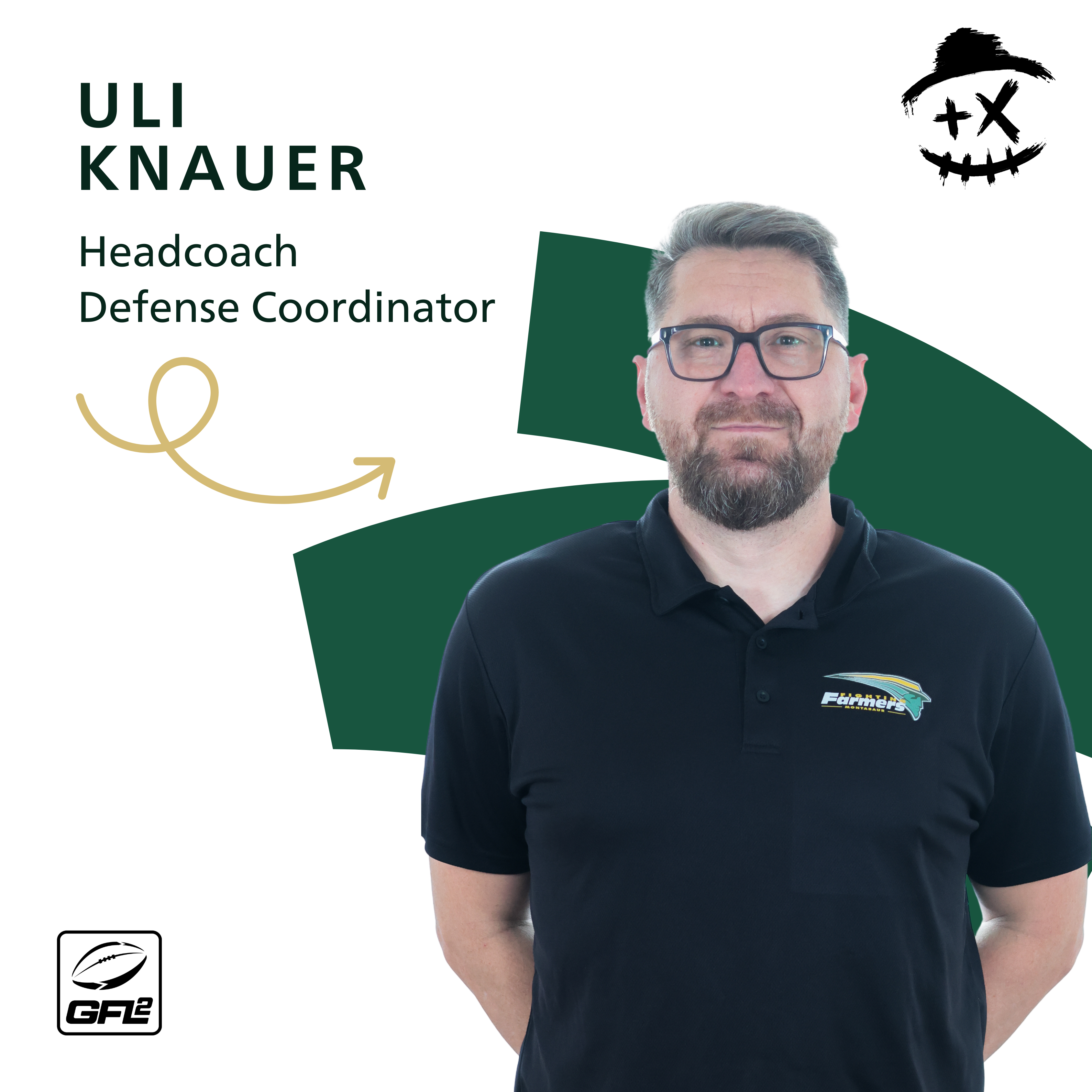 Uli Knauer (Head Coach, Defense Coordinator Fighting Farmers Montabaur, GFL2)