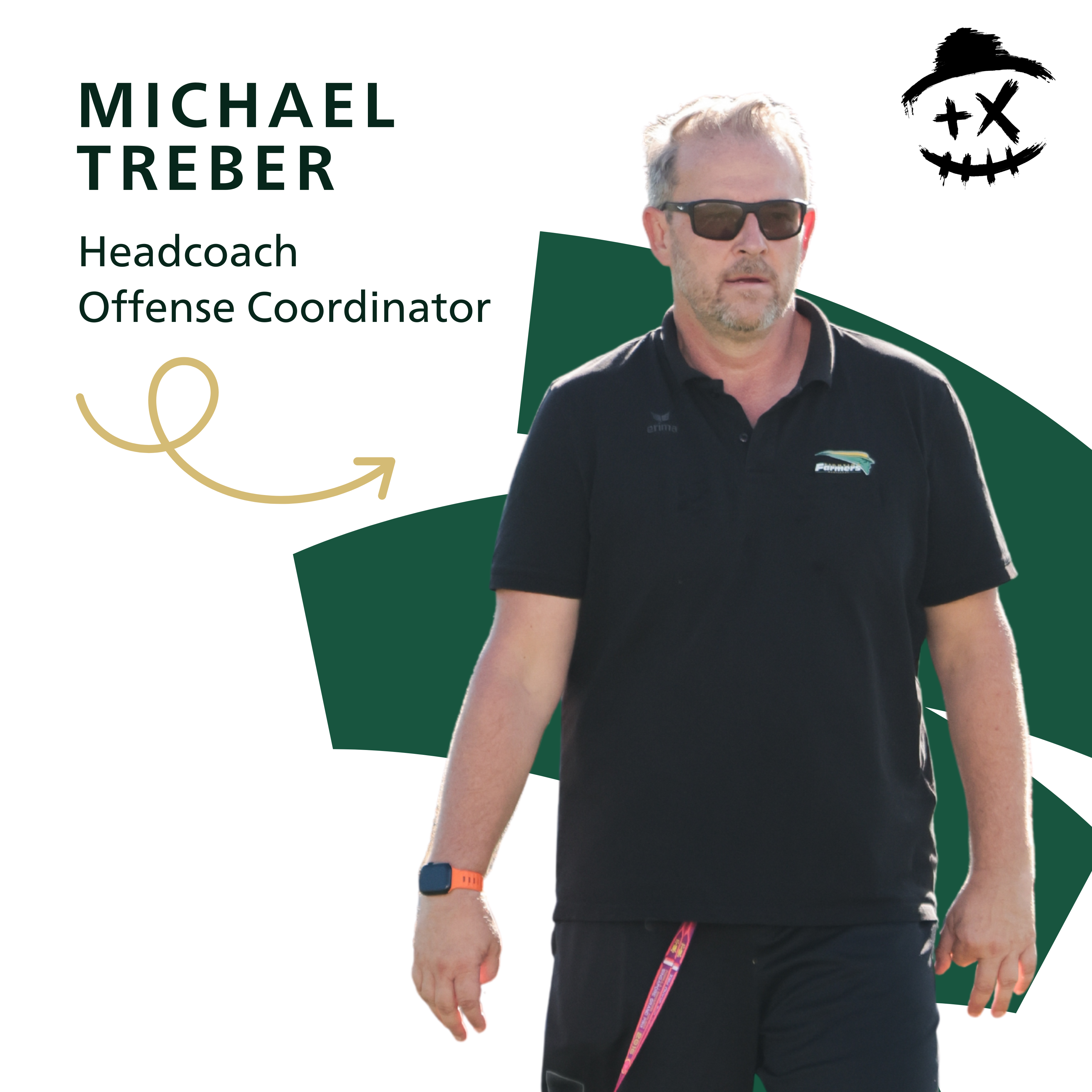 Michael Treber (Head Coach, Offense Coordinator Fighting Farmers Montabaur, GFL2)