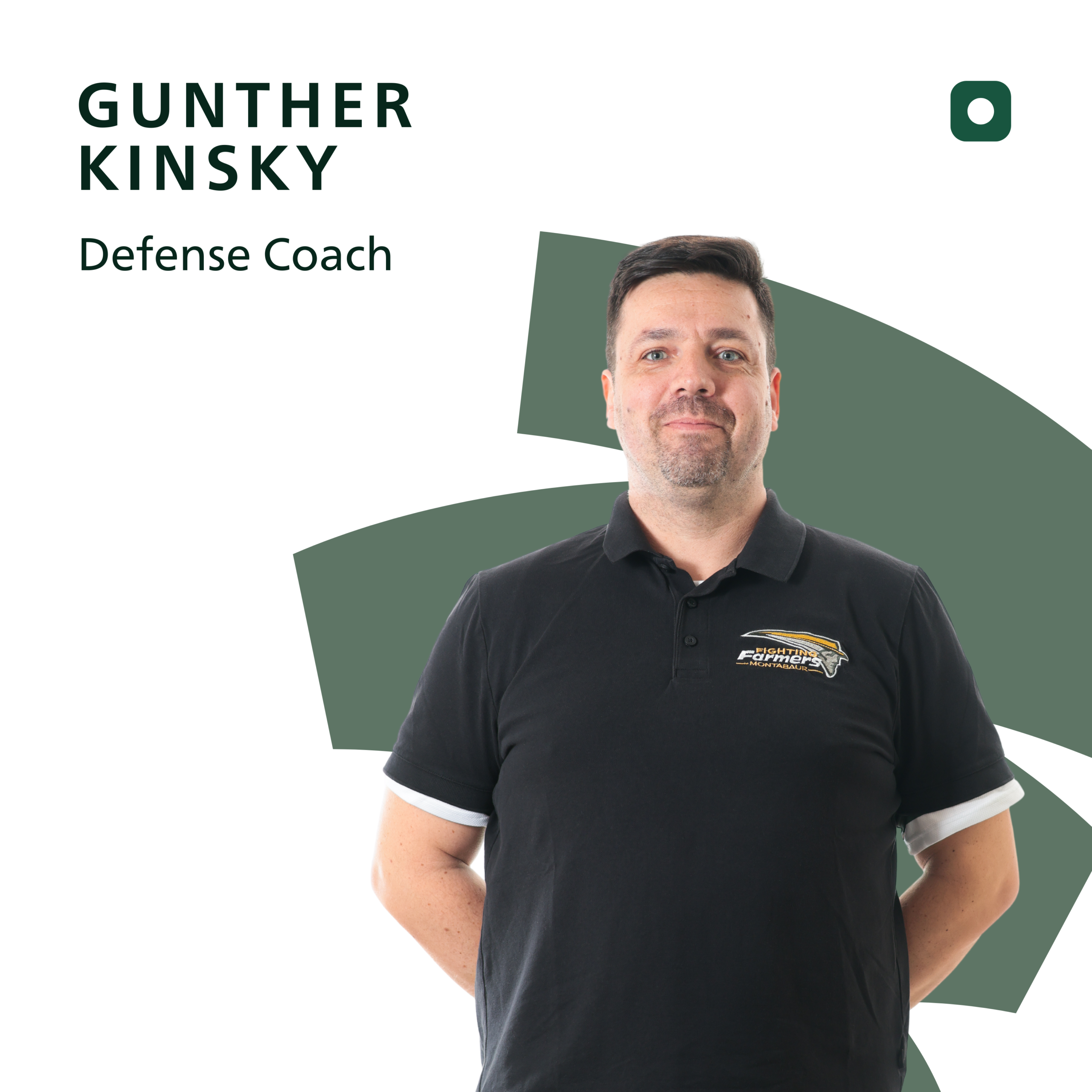 Gunther Kinsky (Defense Coach Fighting Farmers Montabaur, Flag)
