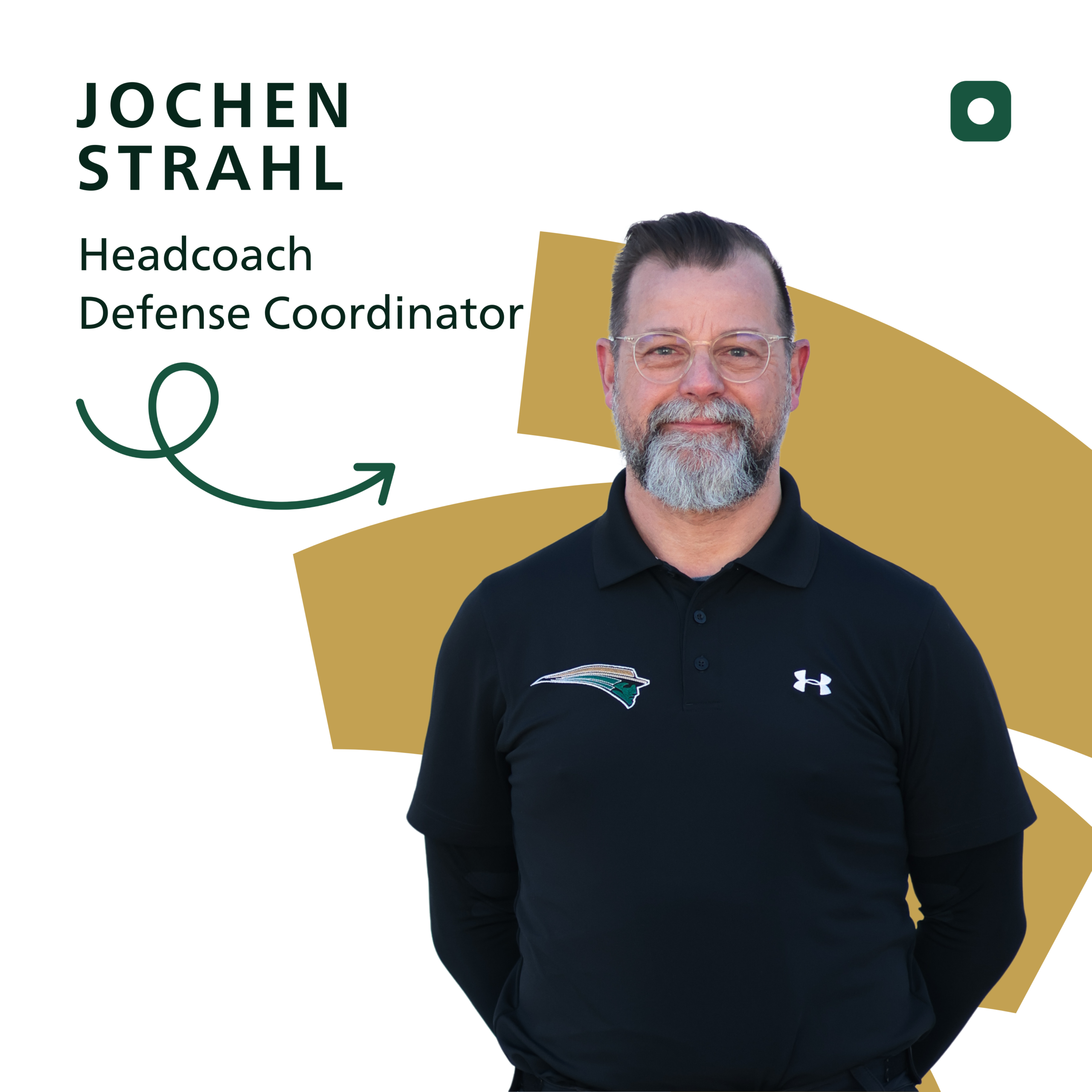 Jochen Strahl (Headcoach, Defense Coordinator U19 Fighting Farmers Montabaur)