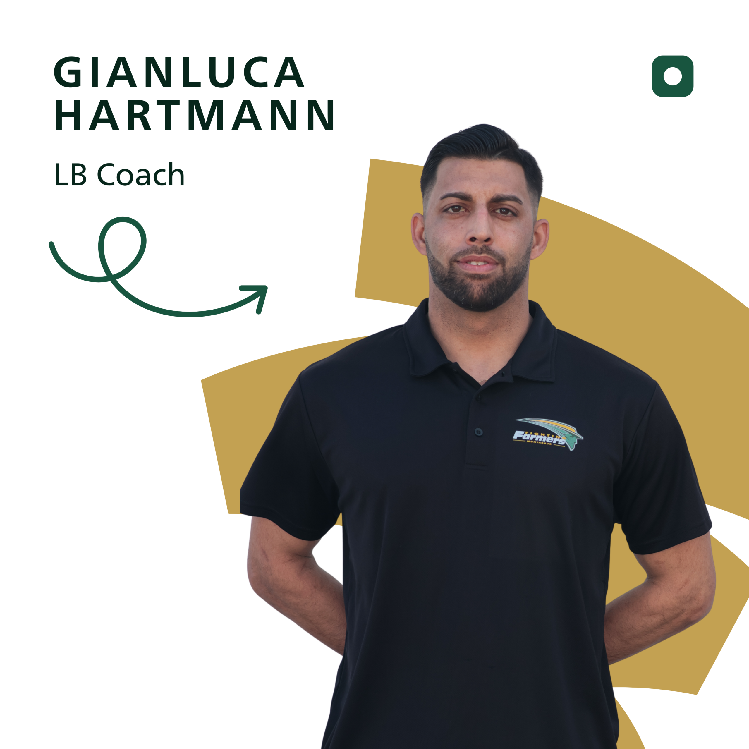 Gianluca Hartmann (LB Coach U16/U19 Fighting Farmers Montabaur)