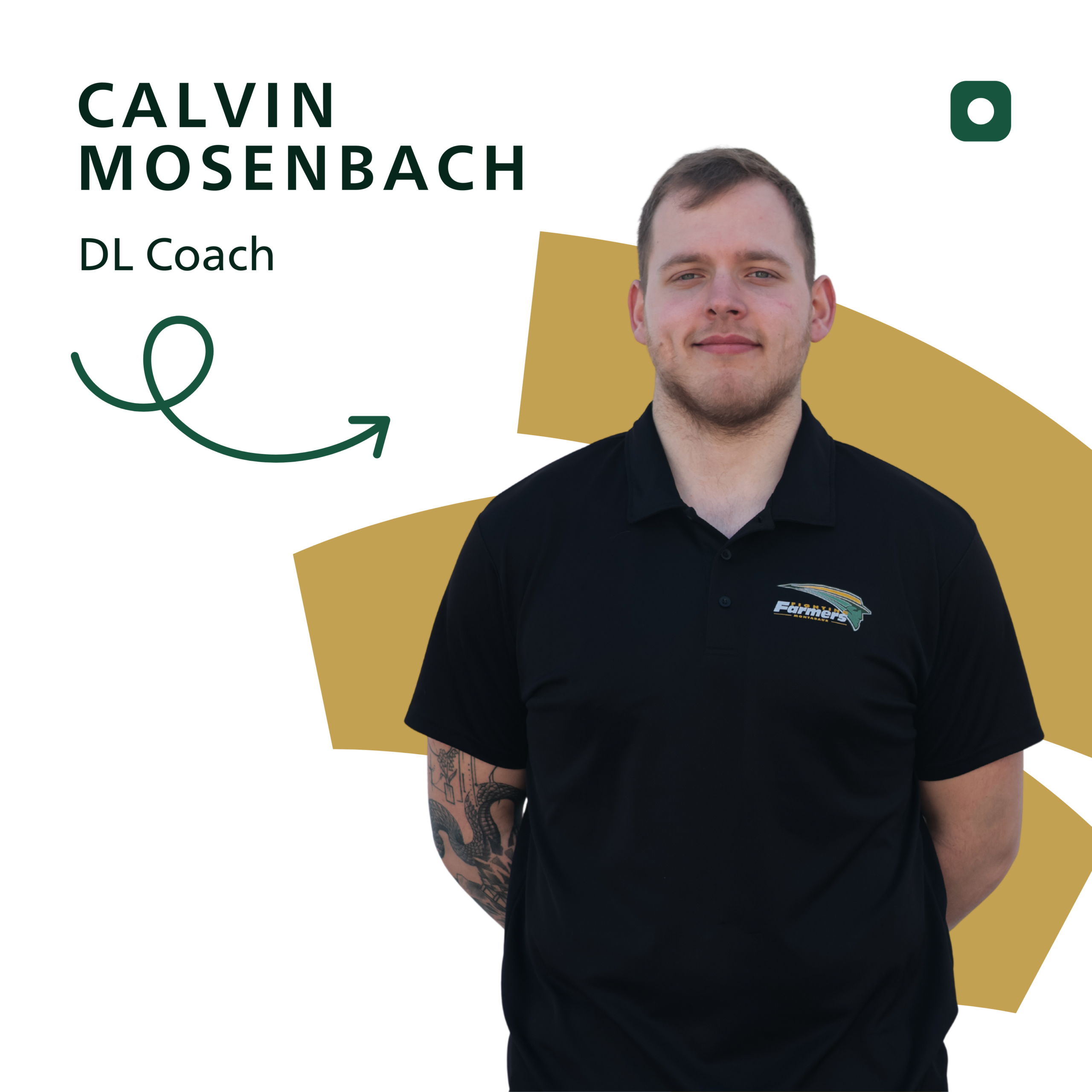 Calvin Mosenbach (DL Coach U16/U19 Fighting Farmers Montabaur)