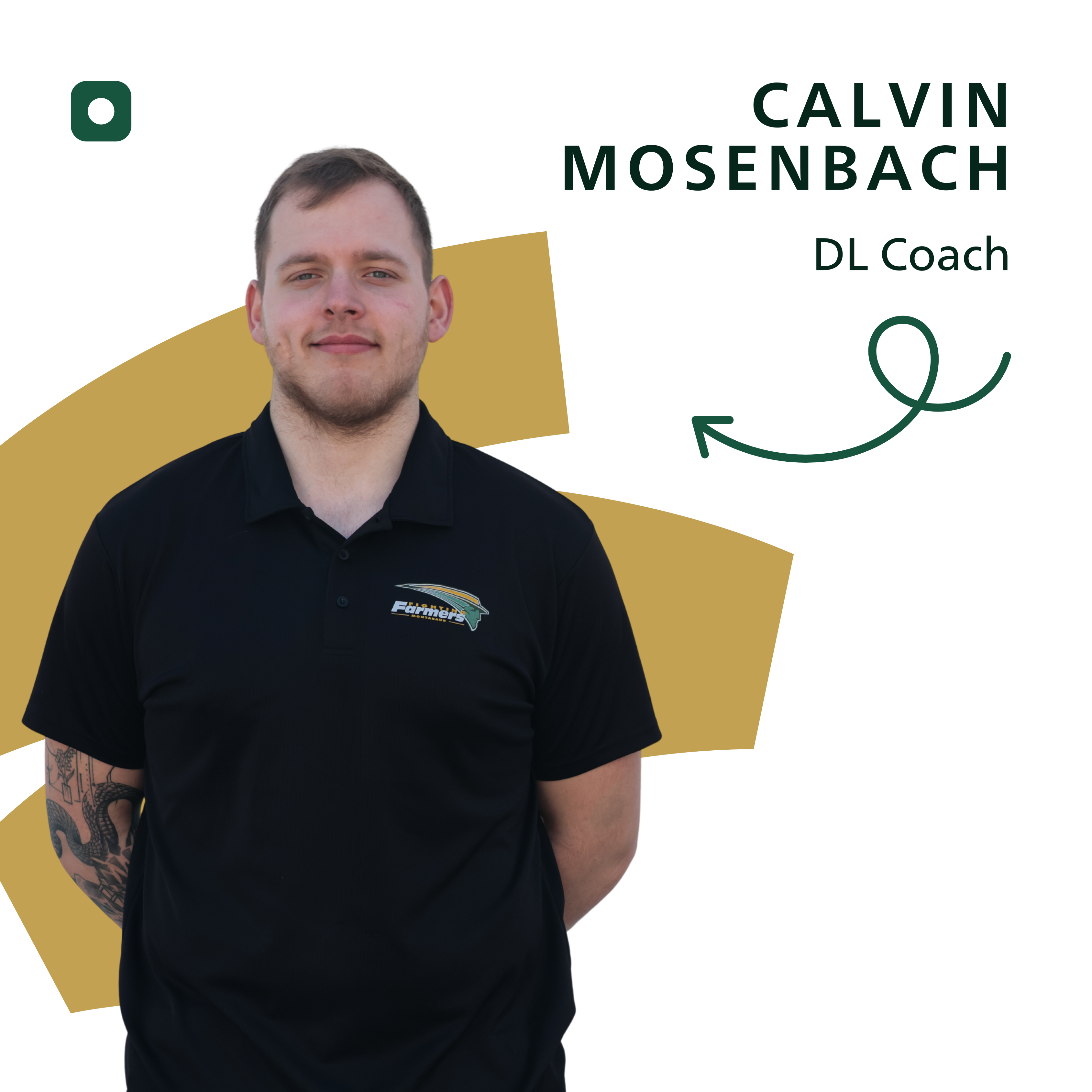Calvin Mosenbach (DL Coach U16/U19 Fighting Farmers Montabaur)