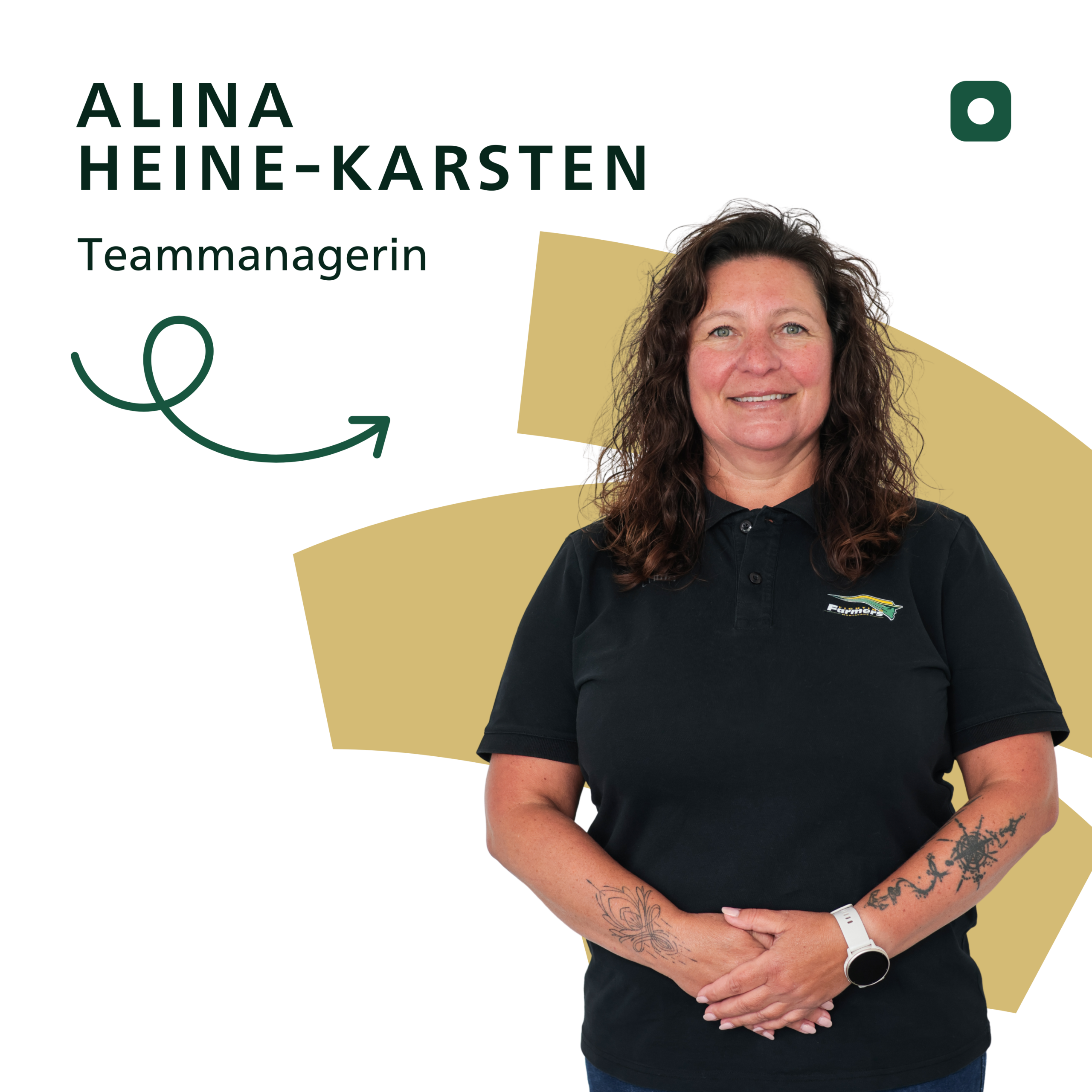 Alina Heine-Karsten (Teammanagerin Fighting Farmers Montabaur, U13)